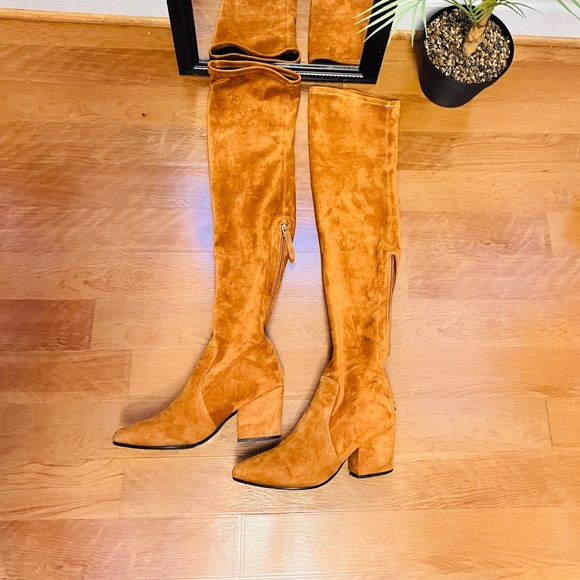 Vero Cuoio Shoes - 🚫SOLD🚫 Italian Suede Leather Over The Knee Boots